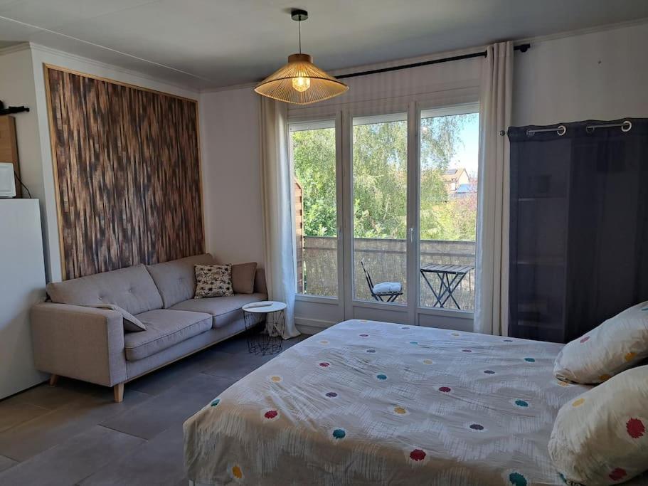 Studio Dans Maison Avec Jardin Et Balcon, Au Calme Sérézin-du-Rhône المظهر الخارجي الصورة